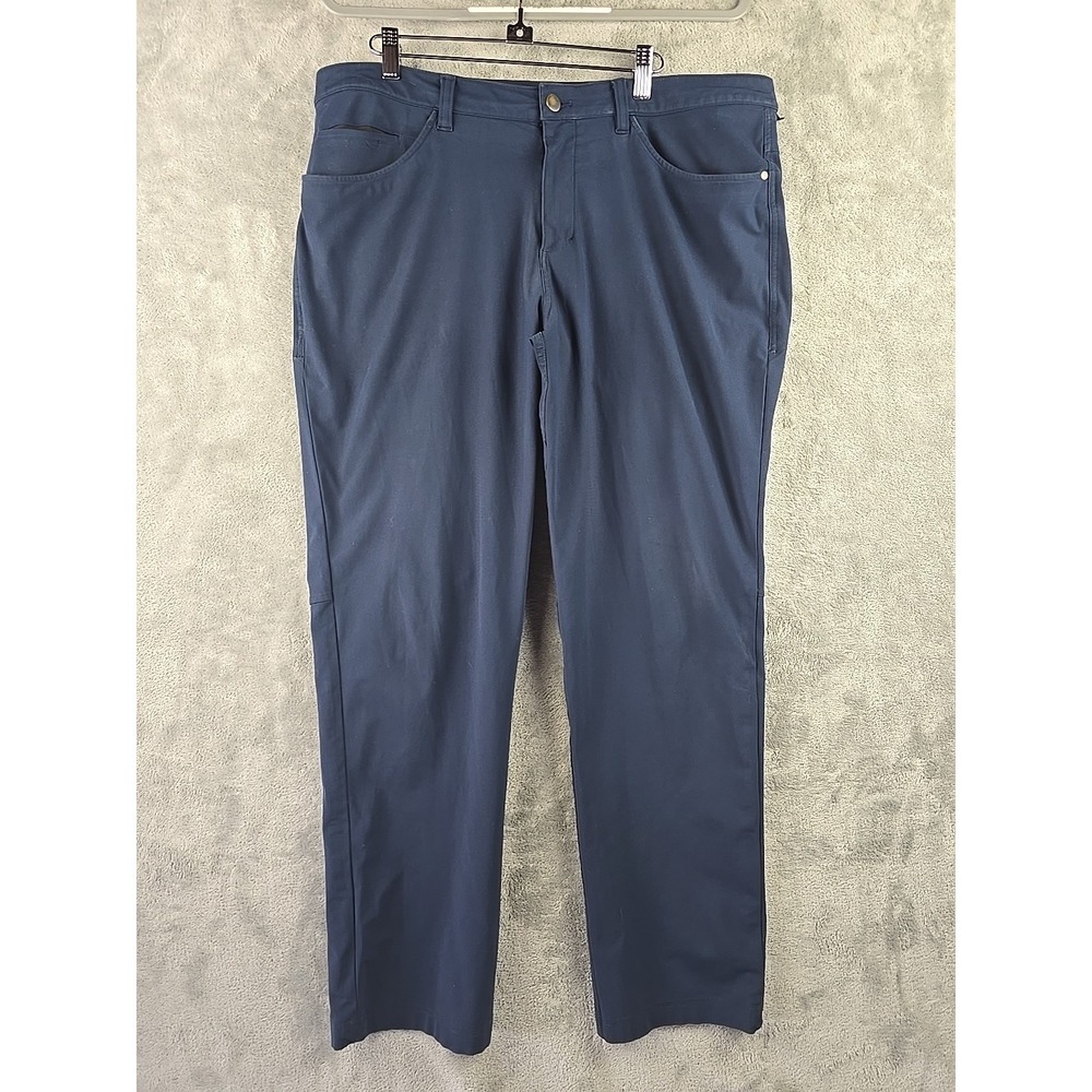 Lululemon Pants Mens 36x30 Blue ABC Classic Fit Warpstreme Stretch‎ M5426S